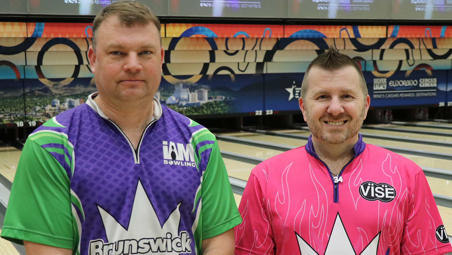 Bryan Polinski and Robert Nowaczyk at the 2026 USBC Open Championships